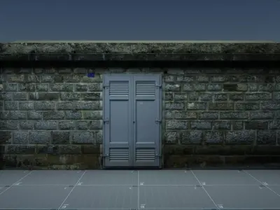 E10s Electrical Box 09 3D model