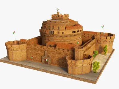 Castel Sant Angelo 3D model