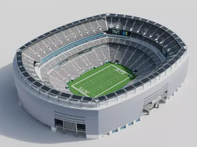 metlife stadium 3D model