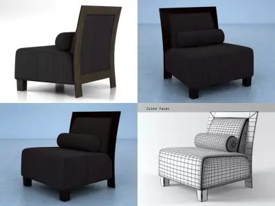 Fashion Lounge 3D model