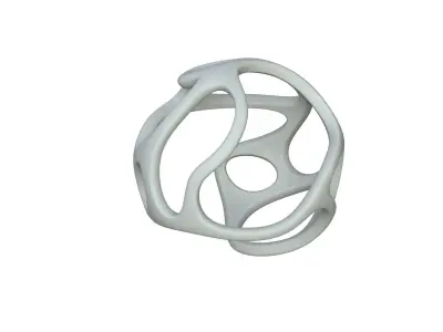 SciFi Cube Object No 35385 Low Poly Shape Texture