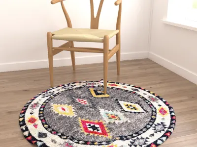 Rugs No 1010 Low-poly 3D model