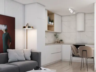 Modern Container House - Tiny House 3D model