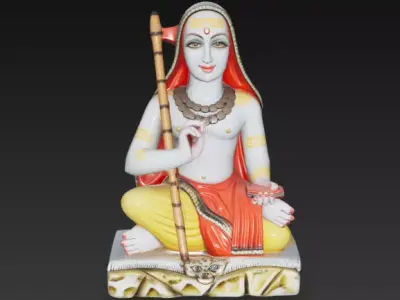 Jagadguru Adi Shankaracharya Ji Sitting Pose Saint FDM Resin  3D print model