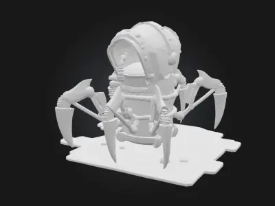 Rusty Sentinel  Guardian of Forgotten Times 3D model