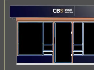 Mini-Mart 3- Shopping pavilion 3D model