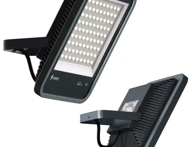 LED Light Street Technical Industrial 3D model