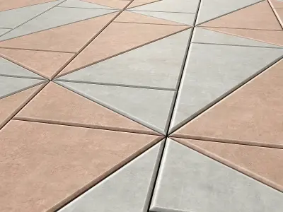 Paving plate angle 3D model