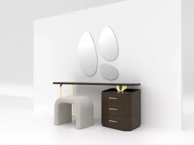dresser modern  3D model
