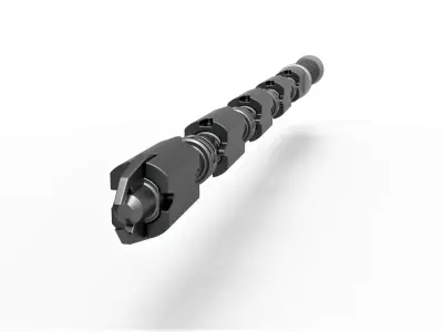 Weapon of Natasha Romanoff from movie Black Widow 2021 3D print model