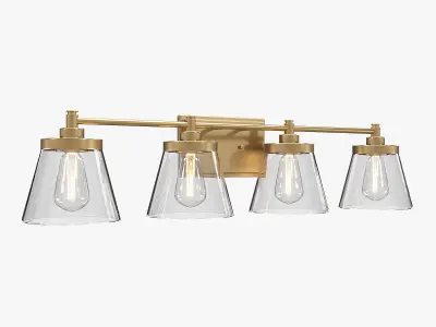 Hinton Bath Vanity Wall Light Collection 3D Model Pack