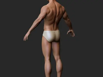  Realistic Male Body 