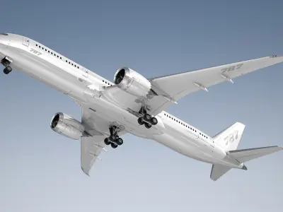  Boeing 787-9 Dreamliner Generic White 