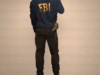 Fake FBI Outfit for Genesis 9