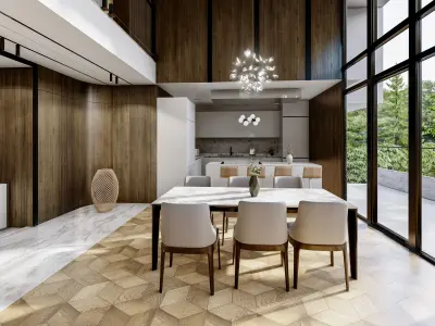 Scene interior Free 3D model