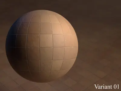 Stone Floor Tile set Texture
