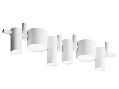 Oluce DANCING QUEEN Hanging lamp 3D model