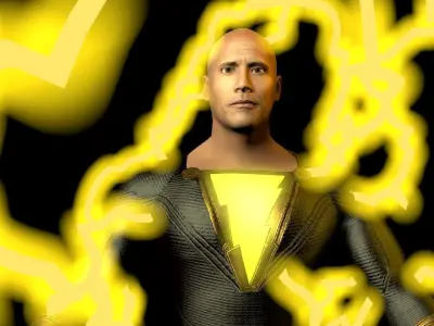 Black Adam Rock 3d Model Download  3D model