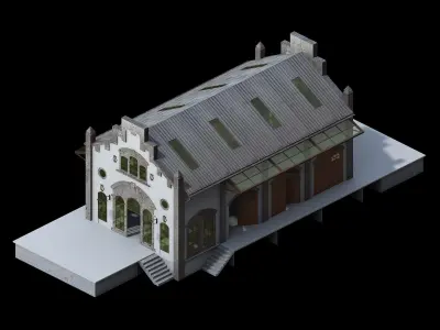 Heterogeneous - Building - Building 17 3D model