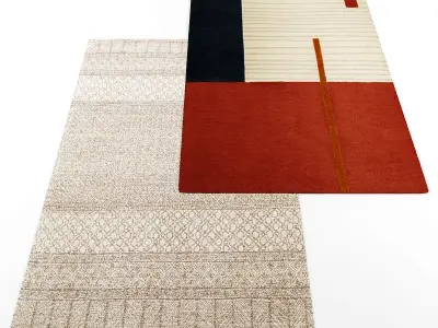 Rugs set254 3D model