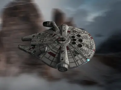 Millenium Falcon 3D model