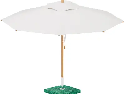 bambrella levante bambou parasol 3D model
