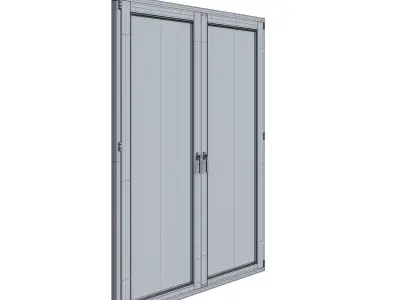 A3DPRO - BalconyDoor Classic01 3D model