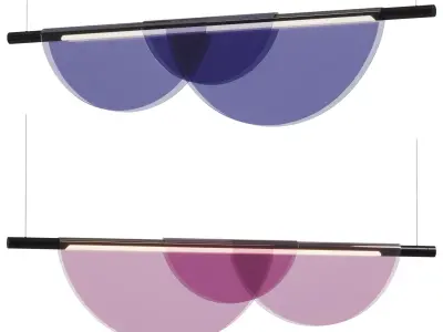 EQUAL COLOR Low-poly 3D model