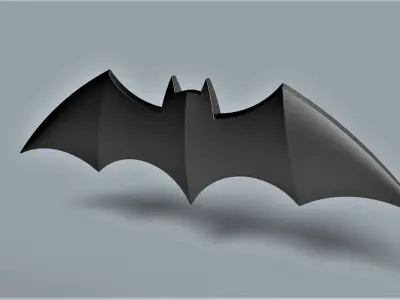 Batarang version 6 3D print model