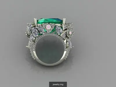 Jewelry rings 3D Model Pack