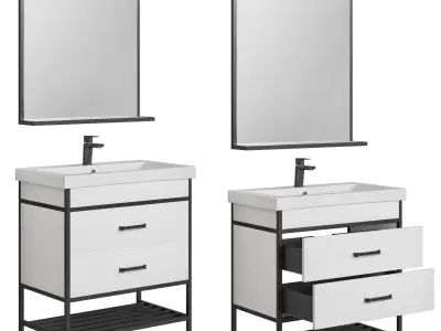 Sanflor Nord 60-80 and Pencil case 3D model