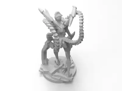 All 4 Adults - Hunters - Alien - Xeno of Nemesis 3D print model