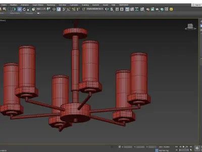 CEILING REGENT chelsom Low-poly 3D model