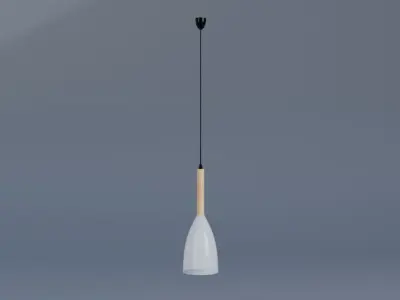 Ceiling Light Low-poly 3D model