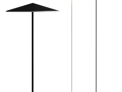 Milan Pla Floor Lamp 3D model