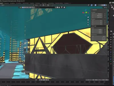 Christophsis Buildings in TCW Style 3D model