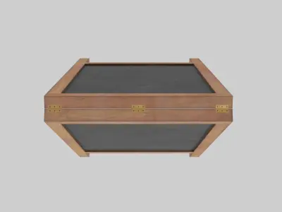 Standing chalkboard 3D model