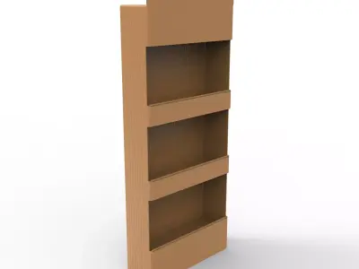 Point of Sale Cardboard Display Stand Texture