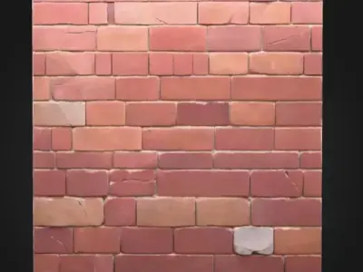 Rustic Wall Floor Surfaces Collection Low Poly Texture