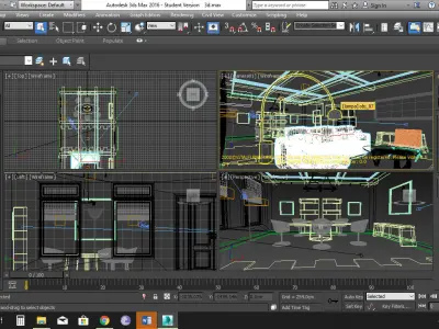 Design living room  3D model