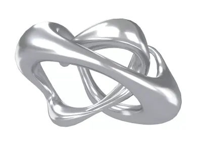 Abstract Shape v23 003 Low-poly 3D model