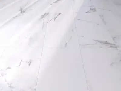 Marble Floor Classic Calacatta White Set 1 Texture