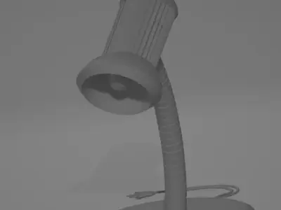 Table lamp 3D model 3D model purchase