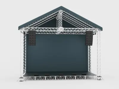 Concert Stage 09 3D model