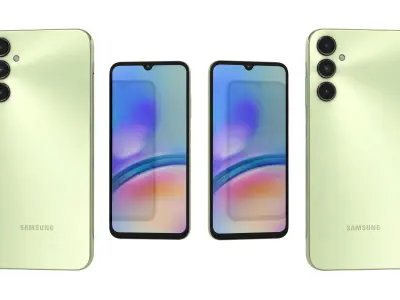 Samsung Galaxy A05s Light Green 3D model
