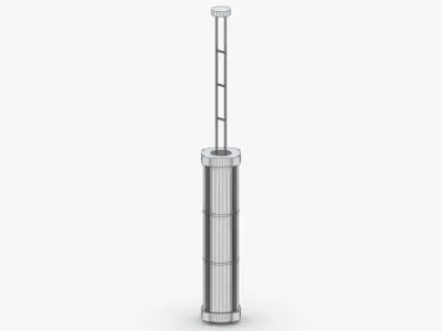 1499 - Hanging Lamp Low-poly 3D model