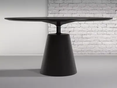 Rock Table 3D model