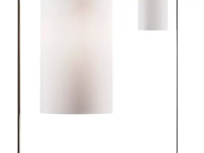 Pottery Barn Erin Metal Floor Lamp 3D model