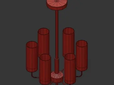 DELPHY chandelier 3D model