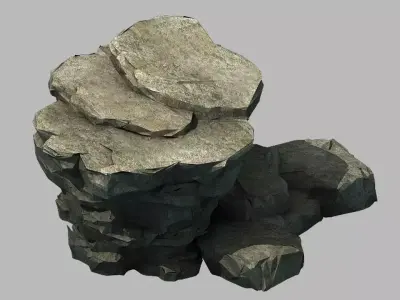 Wild - rock 1102 3D model